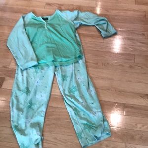 Mint green pajamas